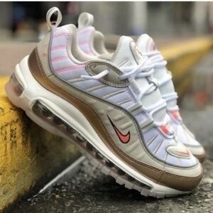 Nike Air Max 98 Metallic Sneaker, OREWOOD BRONZE Women’s Sz 9